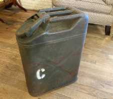 Vintage Metal Military Gas Can Army Green Gerry Can 1959